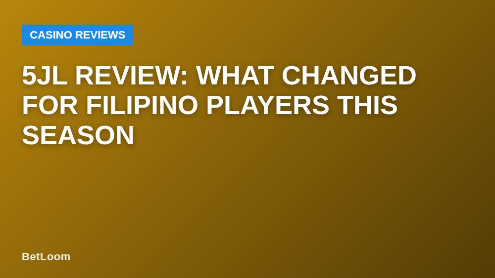 5JL Review: What Changed for Filipino Players This Season